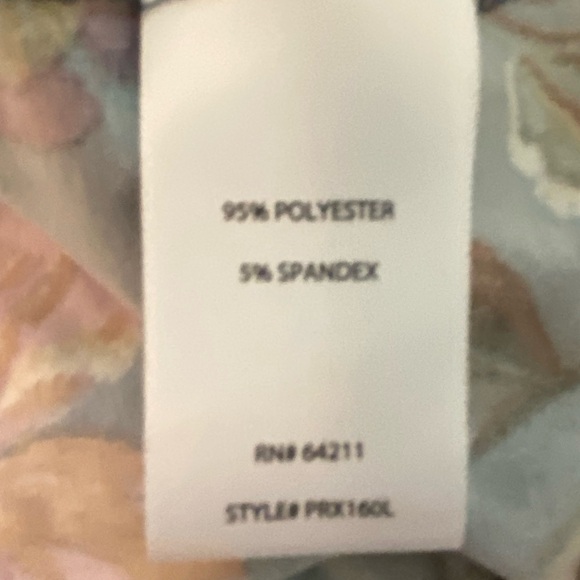 The‎ Pioneer Woman Navy Floral Long Sleeve Midi Dress size Large - Picture 4 of 5